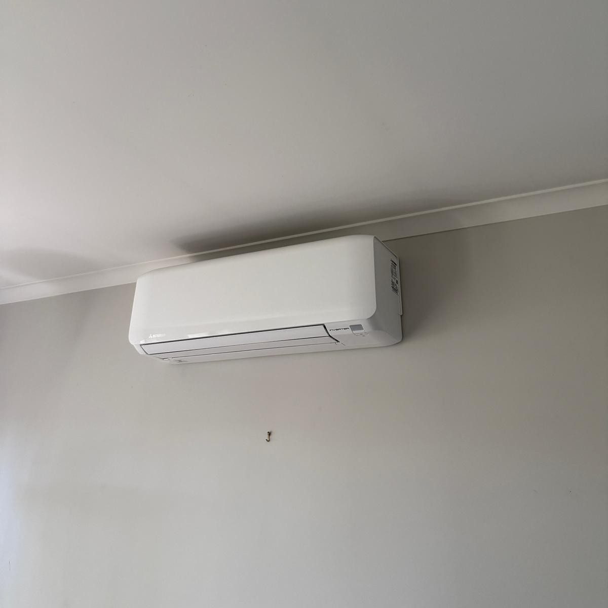 Split system indoor unit installation