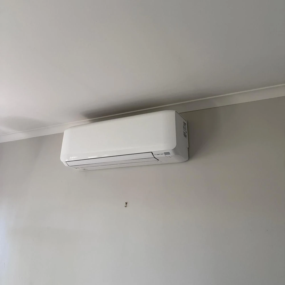 Split system indoor unit installation