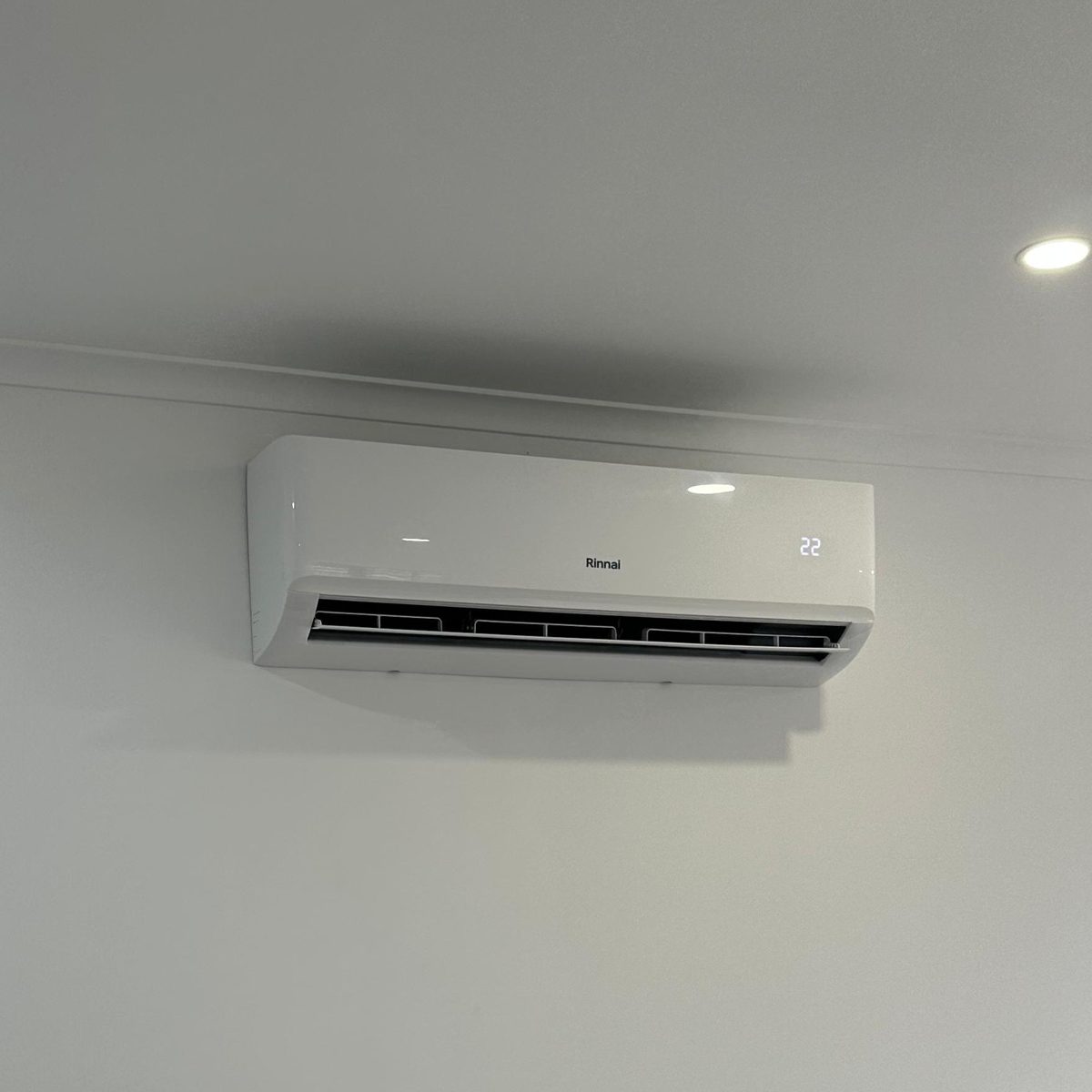 Split system indoor unit installation