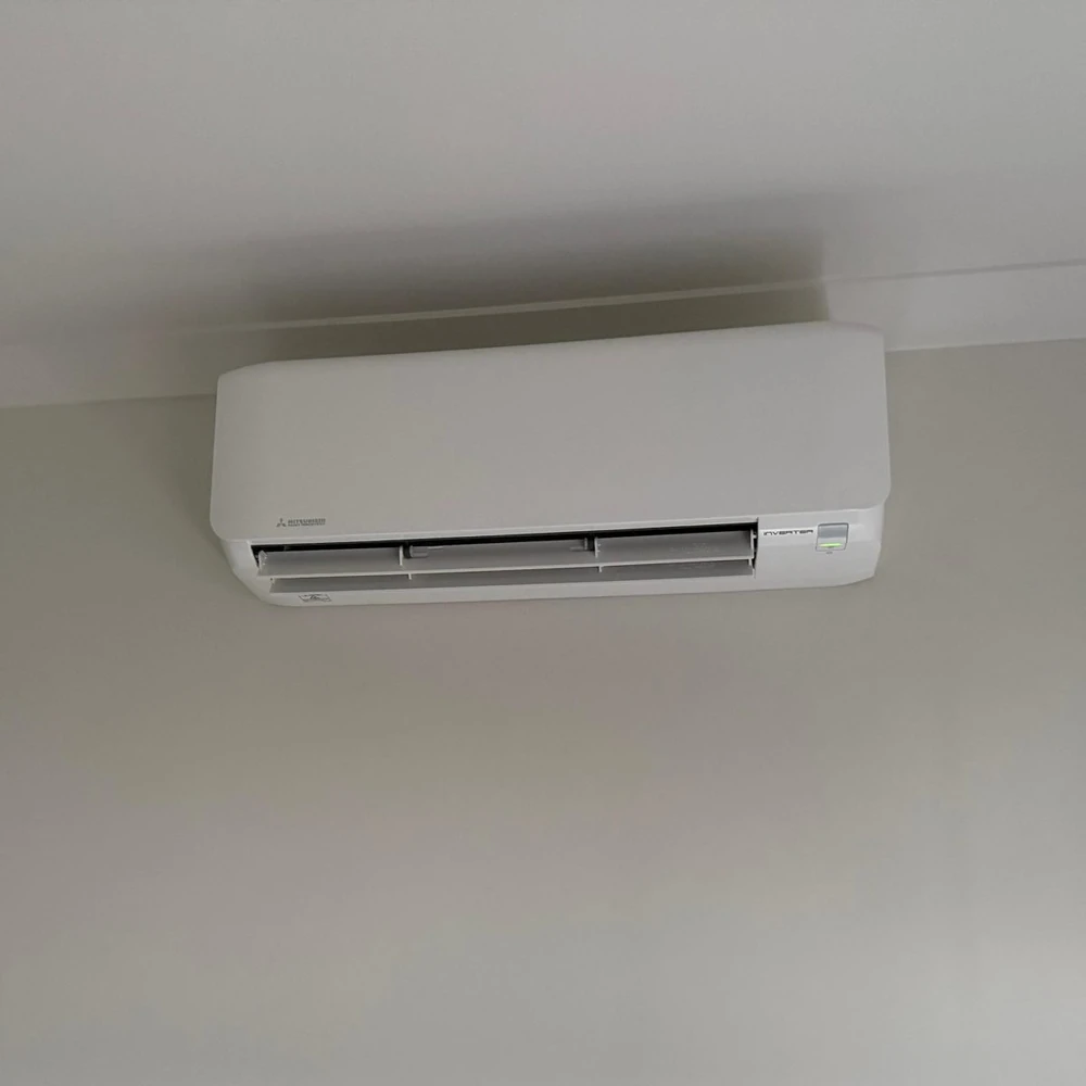 Split system indoor unit installation