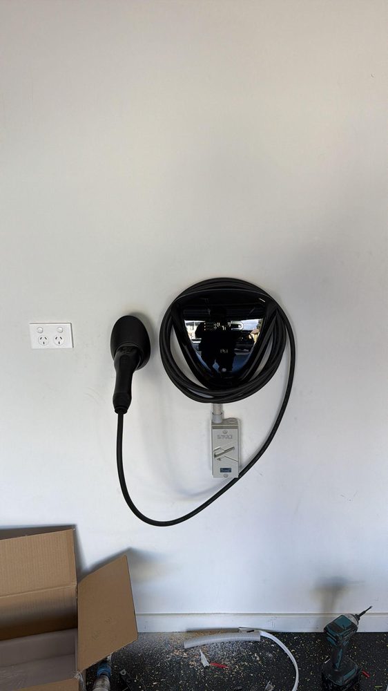 EV charger installation