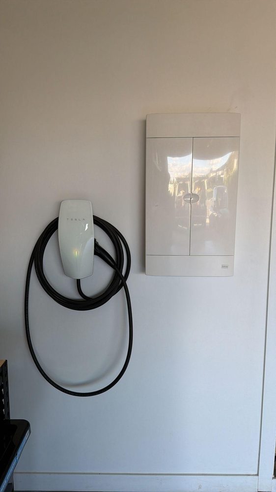 EV charger installation