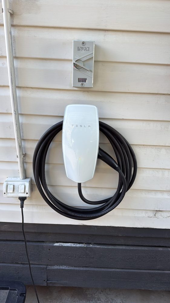 EV charger installation