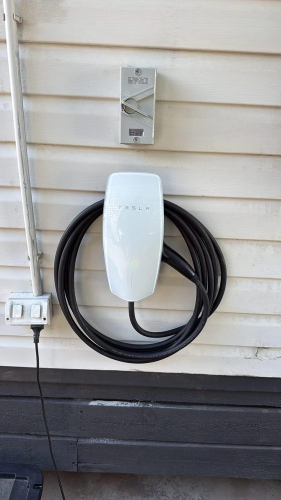 EV charger installation