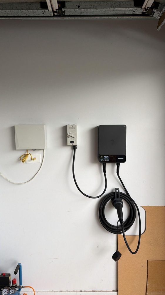 EV charger installation