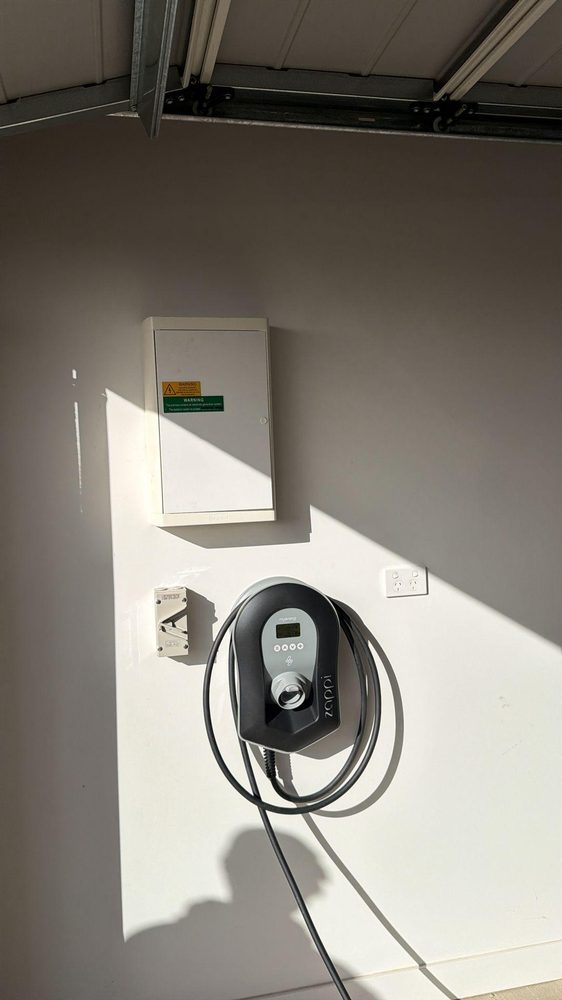 EV charger installation