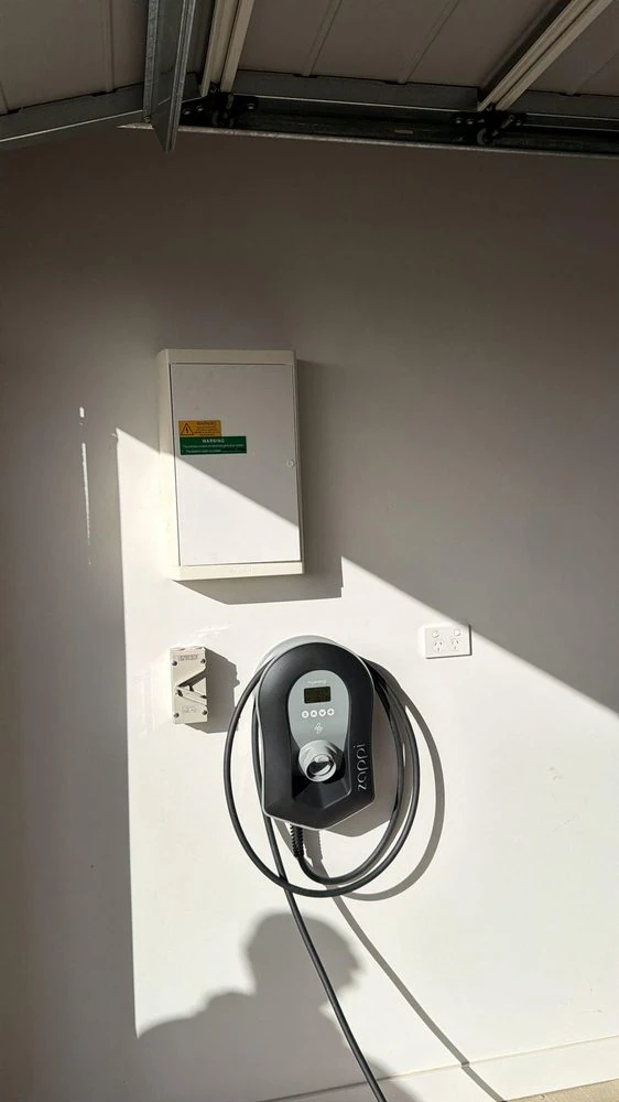 EV charger installation