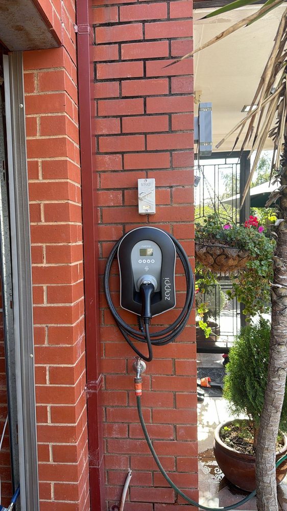 EV charger installation